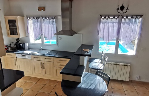 Toussieu House | Convenient Retreat near Lyon with Pool and Spa Amenities