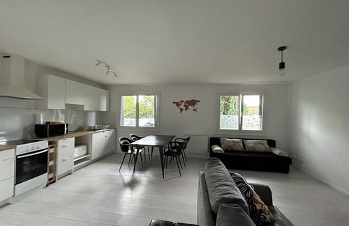 Lezoux House | Cozy Country House Apartment with Kitchen & Pet-Friendly Perks