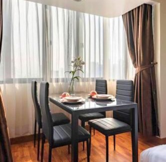 Nana Apartment | Convenient Stay at SelfCheckIn Omni Tower with Pool & Gym