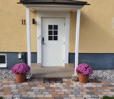 Vadstena Apartment | Top-Rated Semesterlägenhet with Hot Tub & Family-Friendly Perks