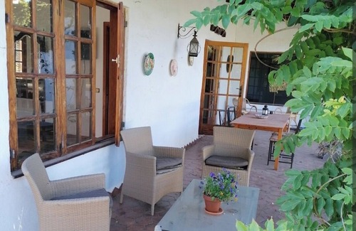 Santa Brigida Apartment | Semi-detached apartment with pool, garden and sauna in the center of Gran Canaria