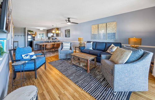 Rodanthe House | Semi-Oceanfront Condo w/Private Balcony, Resort Pool, Elevator, Beach Access