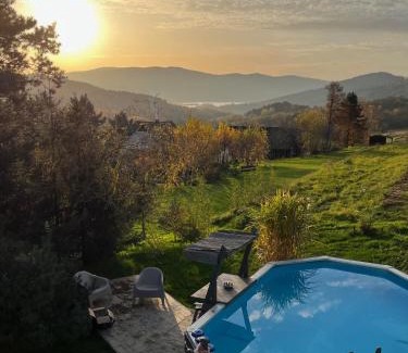 Stryszow House | Relax at Sen Sosen: Pool, Spa & Ocean Views Await