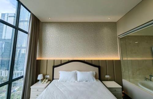 Jakarta Apartment | Elegant Senopati Penthouse with Ocean View & Pool Access