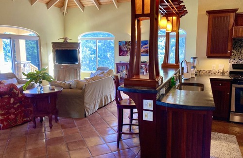 Lower Carolina Villa | Unforgettable Coral Bay Views with Private Pool Access