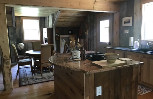 Shippenville Apartment | Discover Sentner House: Rustic Retreat with River Views