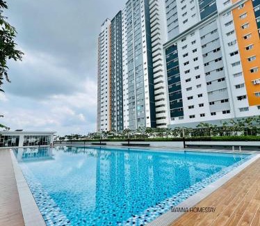 Kota Warisan Apartment | Budget-Friendly Stay at Sepang Alanis Hideout with Pool