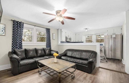 Mooresville Apartment | Exceptional Apartment with High-End Beds and Kitchen Amenities