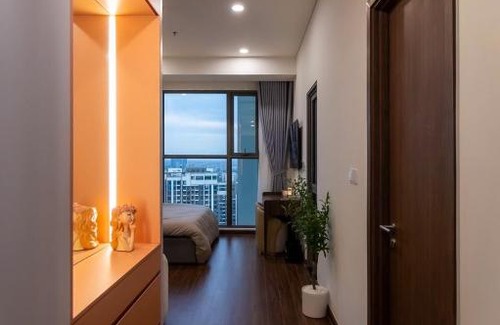 Gia Lam Apartment | Serendipity Homestay Studio H2 Masteri view Vinuni