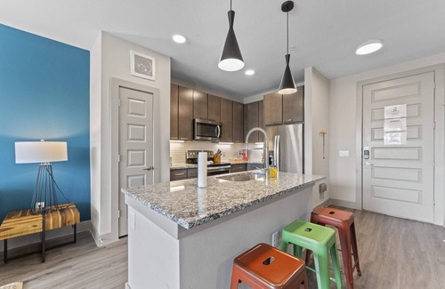 Montopolis Apartment | Relaxing 1BR Suite Near Downtown with Fast WiFi & Kitchen