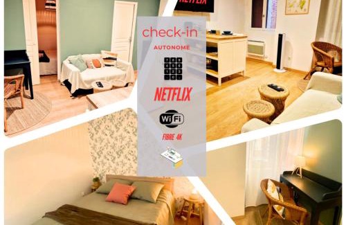 Sens Apartment | Tranquil 1BR Oasis Near Sens Center - Pet Friendly Stay