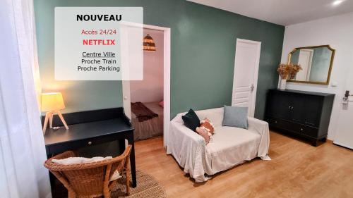 Sens Apartment | Tranquil 1BR Oasis Near Sens Center - Pet Friendly Stay