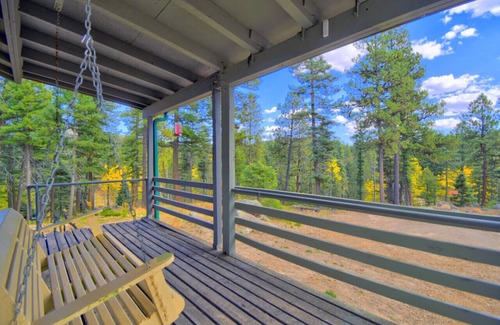 Jemez Springs Cabin | Tranquil 70's Retro Retreat with Family-Friendly Amenities
