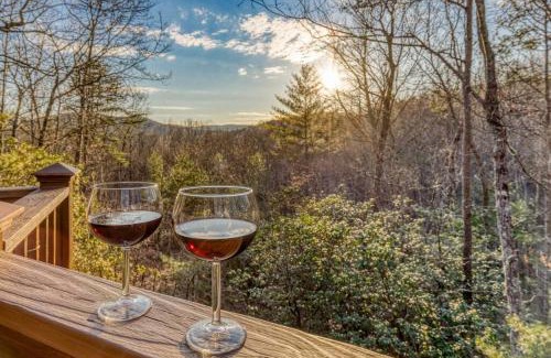 Blue Ridge Ski Chalet | Idyllic Cabin with Mountain Views & Inviting Hot Tub