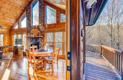 Blue Ridge Ski Chalet | Idyllic Cabin with Mountain Views & Inviting Hot Tub