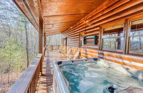 Blue Ridge Ski Chalet | Idyllic Cabin with Mountain Views & Inviting Hot Tub