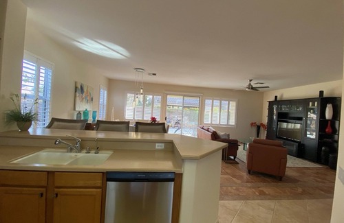 Desert Palms House | Relaxing Fountain Desert Home with Golf Cart & Pool Access