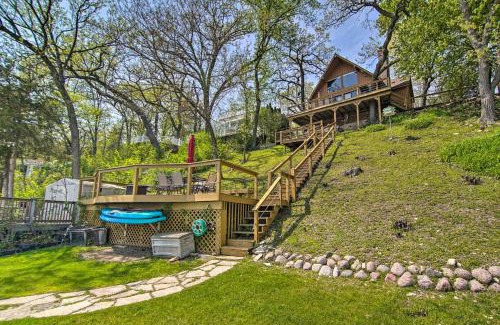 Twin Lakes House | Tranquil Lakefront Escape with Hot Tub and Boat Dock Access