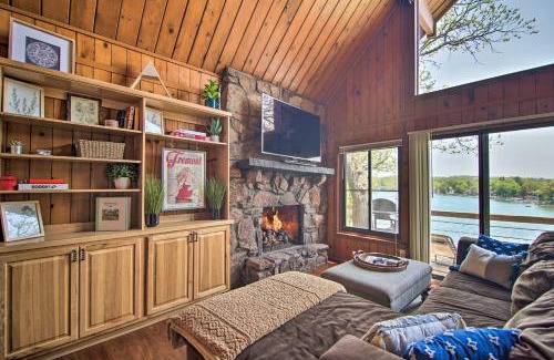 Twin Lakes House | Tranquil Lakefront Escape with Hot Tub and Boat Dock Access