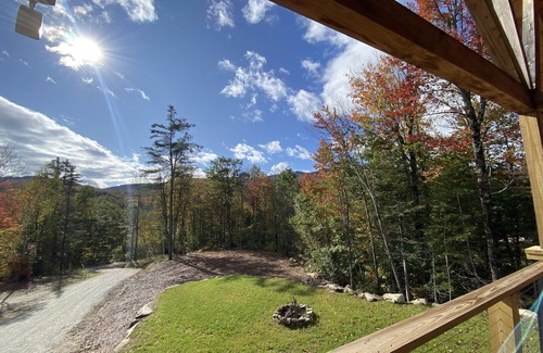Sunday River Area Cabin | Idyllic Chalet with Hot Tub & Mountain Views Near Sunday River