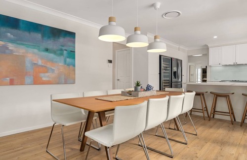 Culburra Beach House | Relaxing Pet-Friendly Retreat with Pool and Ocean Views