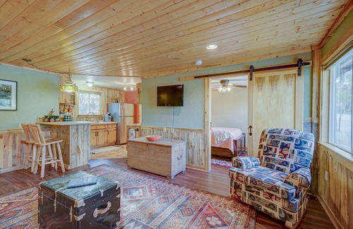Howard Apartment | Serene River Place Retreat Unit 2, 1-bedroom condo nestled along the river in Howard, CO.