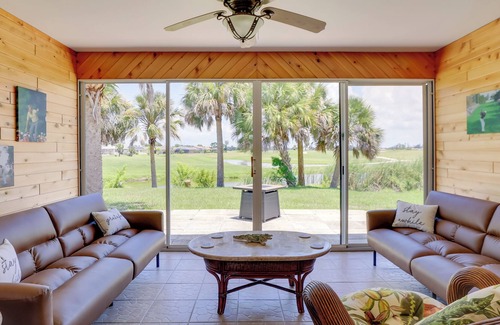 Pebble Beach House | Serene Rotonda West Home w/ Sunroom & Fire Pit!