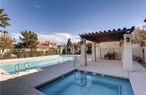Santa Barbara House | Relaxing Summerlin North Retreat in Gated Community