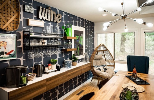 South Haven House | Idyllic Pool Retreat: Walk to Beach with Pet-Friendly Perks