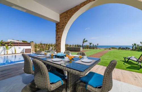 Ayia Thekla Villa | Relaxing Serenity Seafront Villa with Pool & Hot Tub