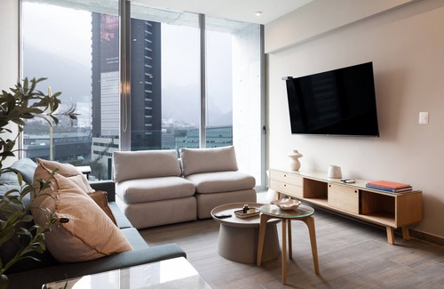Monterrey Apartment | Tranquil Retreat Near San Pedro with Pool and Spa