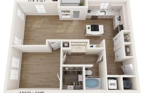 Frisco Apartment | Serenity Suite