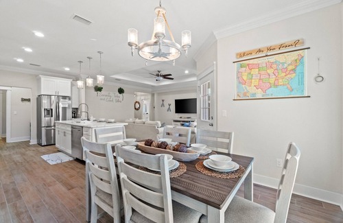 Biltmore Beach House | Beach Retreat: 4 Bedroom Home with Golf Cart & Outdoor Fun