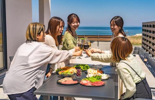 Sanuki Villa | Beachfront Bliss at Seto Clas Tsuda Resort - 4 Star, Family-Friendly