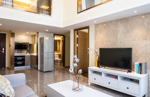 Shekou Apartment | Modern Comfort at Seven Executive Apartment Qianhai Branch