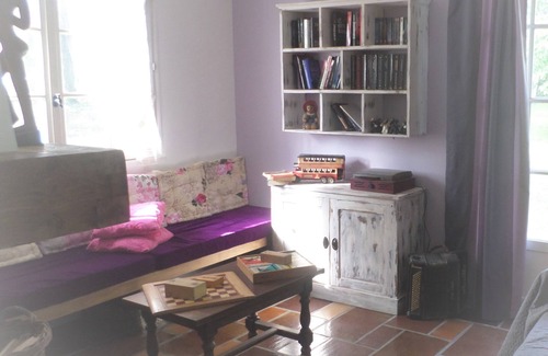 Breuil-Barret House | Cozy Sganarelle Twin Room with Park View and Breakfast