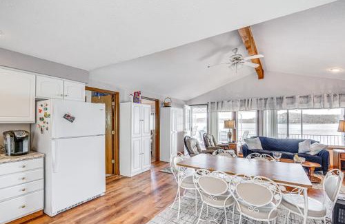 Gravois Mills House | Shared Dock at Waterfront Lake of the Ozarks Home