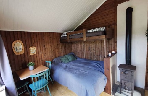 Levanger Cabin | Cozy Cabin Retreat Near Lake with Spa and Hot Tub Access