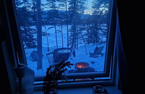 Levanger Cabin | Cozy Cabin Retreat Near Lake with Spa and Hot Tub Access