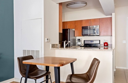 West End Apartment | Modern Foggy Bottom 1BR with Gym, Rooftop & Doorman