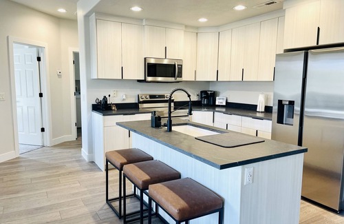 Mesquite Condo | Relax at Sharp Mesa Oasis with Private Balcony & Pool Access