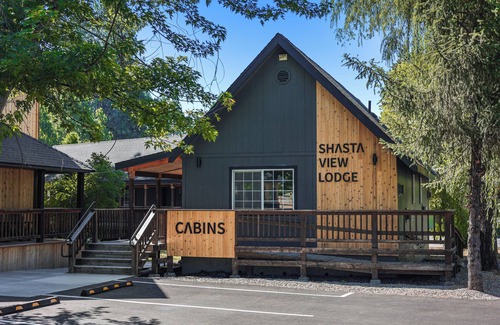 McCloud Cabin | Cozy Cedar Cabin with Fireplace & Scenic Mt Shasta Views