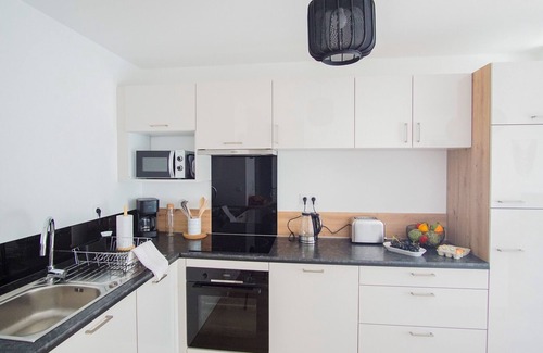 Concarneau Apartment | Discover SHELBY T2: Pet-Friendly Haven with Terrace & Parking