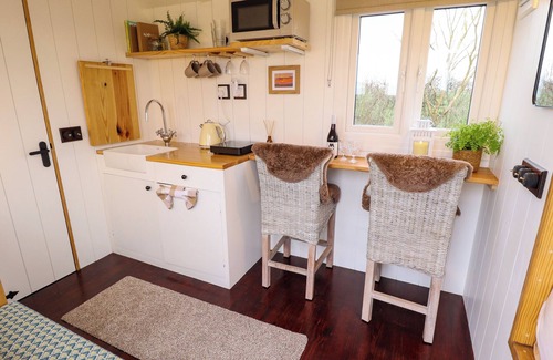 Aubourn Cottage | SHEPHERDS HUT - OAK, romantic, with hot tub in Lincoln