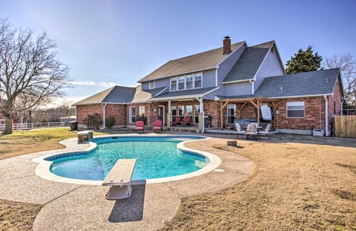 Sherman Villa | Relax at Sherman Villa with Private Pool & Hot Tub!