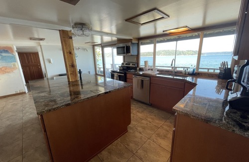 Potlatch House | Explore Sherry's Hood Canal House with Ocean Views & Pool