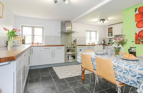Saint Ann's Chapel Cottage | Family-Friendly Sherwell Farm Cottage with Open Fire