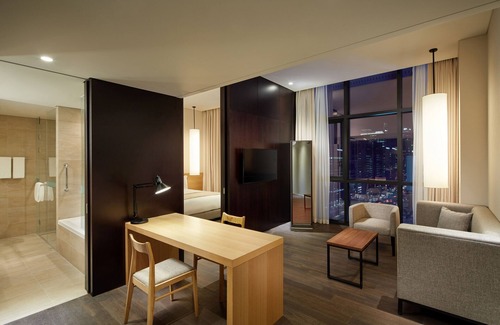 COEX Hotel | Inviting Shilla Stay Samsung COEX Center: Family-Friendly & Rated 8.4