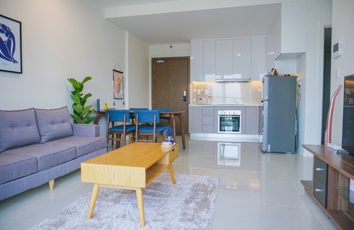 Nguyen Thai Binh Apartment | Enjoy City Views & Infinity Pool at ShinaHome in Central HCM