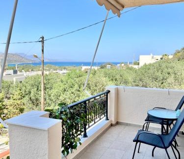 Kalo Chorio Apartment | Cozy Sea View Apartment at Istron - Pet Friendly Stay